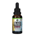Amazing Herbs Premium Black Seed Oil - Cold Pressed Nigella Sativa aids i fordøjelsessygdomme, immunforsvar, hjernefunktion, fælles mobilitet, Gluten Free, Non GMO - 1 Fl Oz