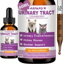 Kat & hund Urinary Tract Infektion Treatment - Support Bstige, Nyre & Inkontinens - Tranebær supplement til katte & Hunde - Pet UTI supplement - Pet Nyre Support - Roast Chicken Flavor