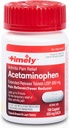 TIME-CAP LABS, INC. Tidligt Acetaminophen 650 Mg udvidet udgivelse - Feber Reducer, Gigt Smerte Reliever, Fælles smertestillende piller - 100 kapsler