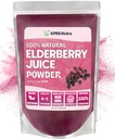 XPRS Nutra Elderberry Juice Powder - Elderberry Powder Organic Fruit Juice Mix - Pulver Elderberries Supplement Rich in Vitaminer A og C (16 oz)