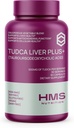 TUDCA lever Plus +, leverstøtte supplement til lever rense med mælk tidsel frø ekstrakt, vitamin B12, Folate, Tudca bile salt supplement (Tauroursodeoxycholsyre), 60 kapsler, 1 måned Supply