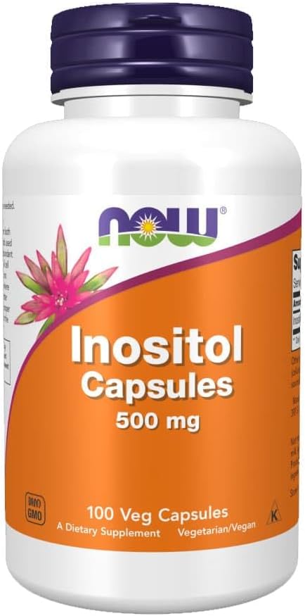 Now Foods - Inositol capules 500 mg 100 Cap