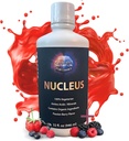 Nucleus flydende vitaminer - Multivitamin Nutrition Drikke til mænd og kvinder, Sukker og Gluten Free, Vegetarisk Multivitamin Supplement, Ingen kunstige smagsstoffer eller sødestoffer - 32 oz (Passion Berry Flavor)