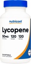 Nutricost Lycopene 50 mg Softgels (120 Softgels)
