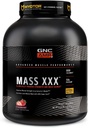 GNC AMP Mass XXX, Clinically Proven Weight Gainer Protein Powder, Improves Strength and Size, 780 Calories, 50g Protein, Micronized Amino Acids, Creatine, Betaine, Strawberry, 13 Servings, 6 Pounds