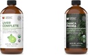 Komplette naturlige produkter Lever Komplette 16oz & Chanca Piedra 16oz Bundle