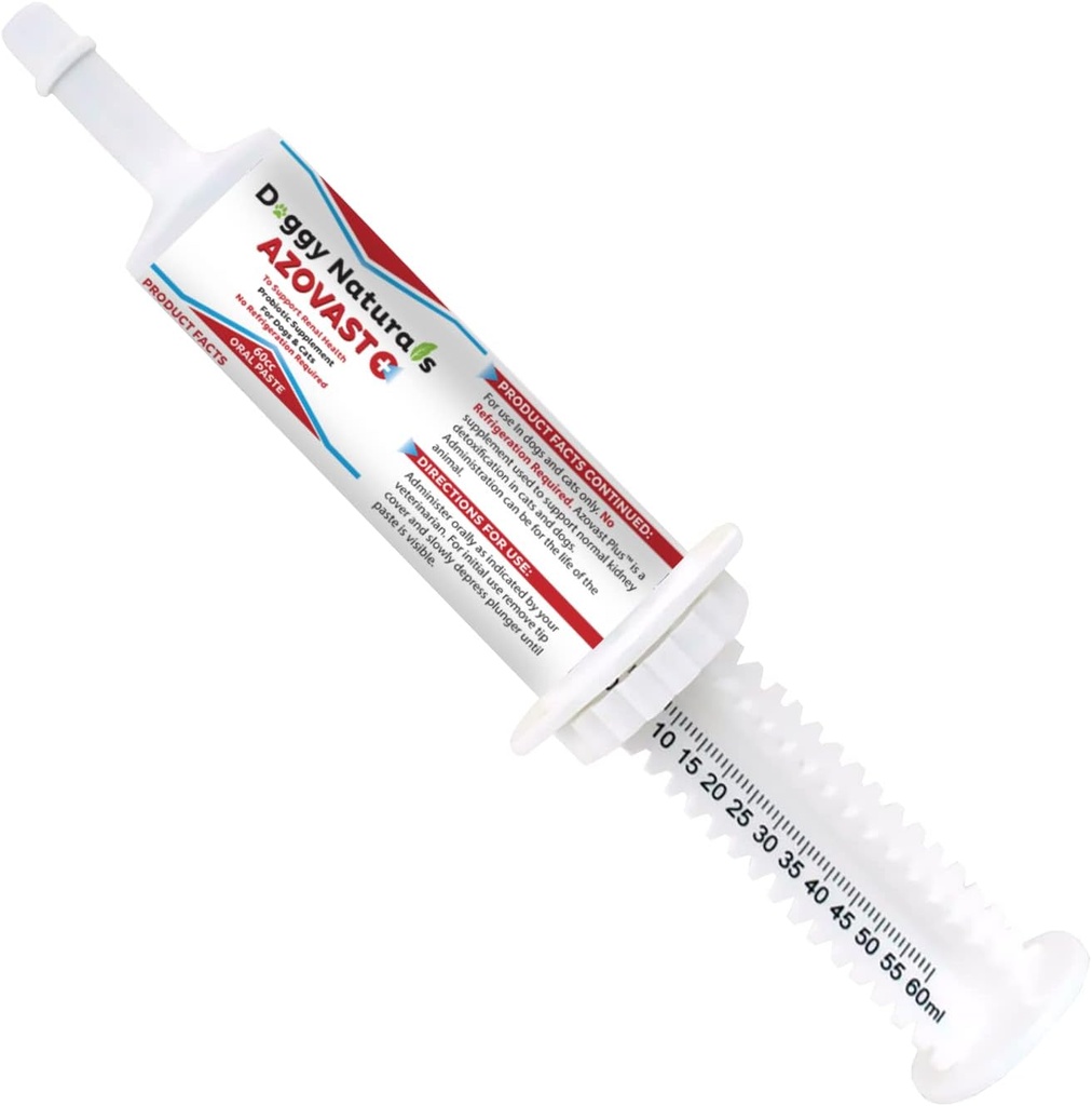 Ingredient Plus Nyretilskud til hunde og katte, Oral Paste (60 cc) - NO køling kræves - Hjælp Support Nyrefunktion & Administrer Nyretoksiner Chicken Flavor (Lavet i USA (60cc)