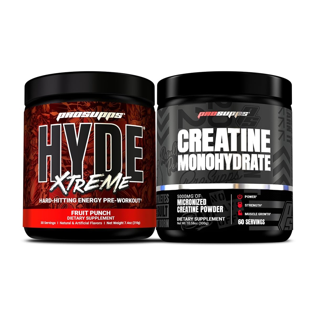 PROSUPPS Mr. Hyde Xtreme Frugt Punch og Creatin 300 Bundle