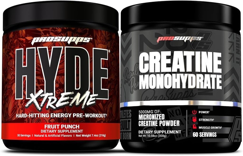 PROSUPPS Mr. Hyde Xtreme Frugt Punch og Creatin 300 Bundle