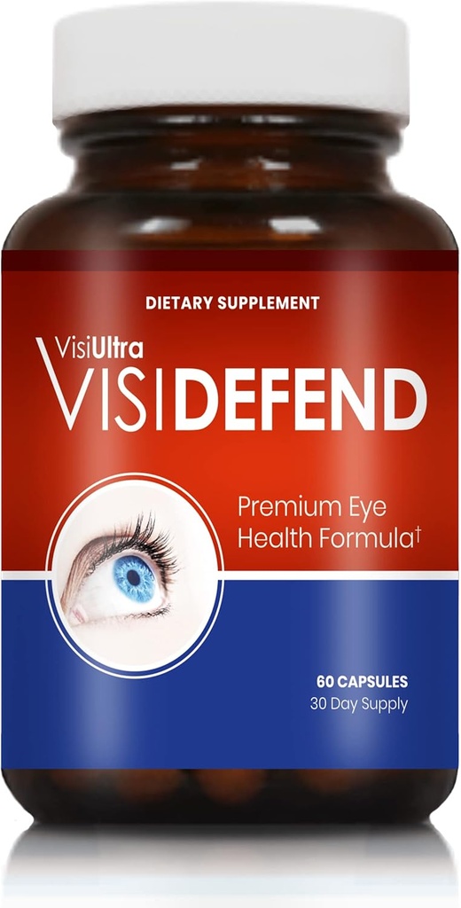 VisiDefend: Bilberry Extract til omfattende øjenstøtte og samlet velvære - nærende øjne og forbedre sundhed! (1Pack)