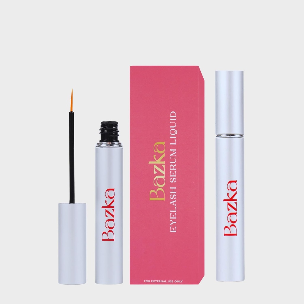 Bazka Eyelash Serum: Forbedre Lashvækst & Tykkelse, Længere og nærende Formel til forebyggelse Fugt Tab, to gange om dagen (3.5ml)