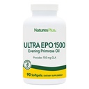NaturePlus Ultra EPO 1500 - Aften Primrose Oil - Premenstrual og Menopausal Antioxidant Support - fremmer Clear Skin - Gluten Free - 90 Softgels, 90 Servere