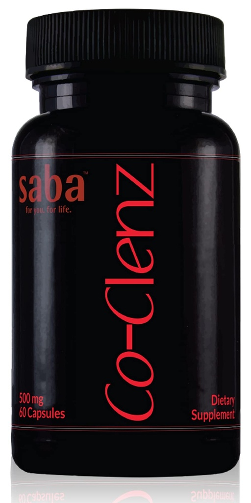 Saba Co- Clenz - 5 dages rengøring for mænd & Women- Understøtter sund tarmbevægelse - Detox, Colon Health, Hjælper Forstoppelse -30 kapsler,
