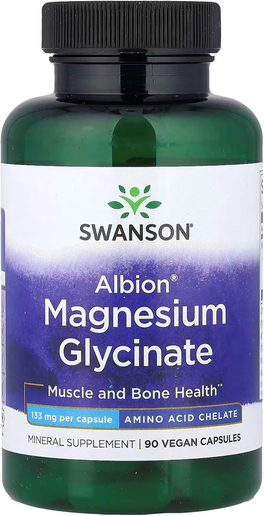 Albion Chelated Magnesium 133 mg 90 Caps