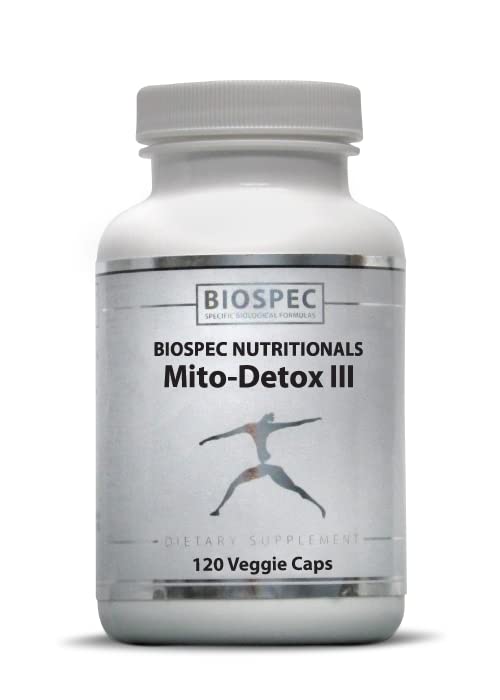 BIOSPEC NUTRITIONALS Mito- Detox III - N- Acetylcystein (NAC), Acetyl L- Carnitin, Alpha Lipoic Acid (ALA), Co- Q- 10