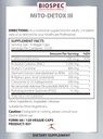 BIOSPEC NUTRITIONALS Mito- Detox III - N- Acetylcystein (NAC), Acetyl L- Carnitin, Alpha Lipoic Acid (ALA), Co- Q- 10