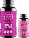 Happy Sund Hippie Vegan Collagen Builder & Gå med Den Flow Hormone Balance for Kvinder 180 Ct