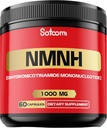 NMNH (Dihydronicotinamid Mononucleotid) - NMN Supplement Alternativ - 1000 mg per Serving NAD supplement til støtte NAD - 60 kapsler - 30 dages forsyning
