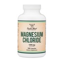 Magnesiumchlorid (cloruro de Magnesio) - 180 kapsler, 1000 mg per servering, understøtter fordøjelse og knoglerelateret sundhed - ikke-GMO og Gluten Gratis med dobbelt trætilskud