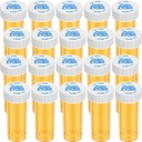 Tomme Plastic Medicin Pill Flasker med barn resistent Caps, 6 Dram lille receptpligtig medicin Containers Travel Pill Hætteglas Clear Pill Case Arrangører (20 Pack)