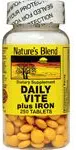 Daglig Vite Plus Iron 250 Tabs