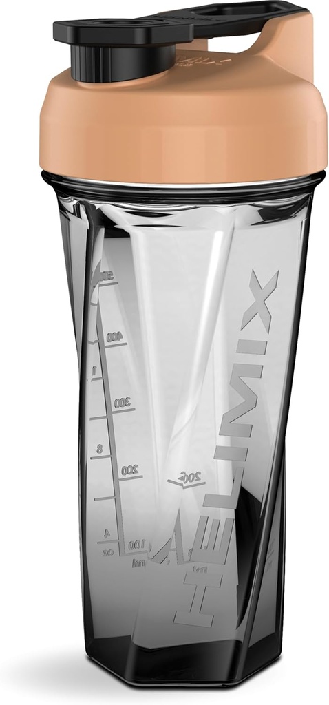HELIMIX 2.0 Vortex Blender Shaker Flaske Holdes op til 28oz ttesmå 124; Ingen blending Ball eller Whisk MSD 124; USA Lavet 124; Portable Pre Workout Whey Protein Drink Shaker Cup