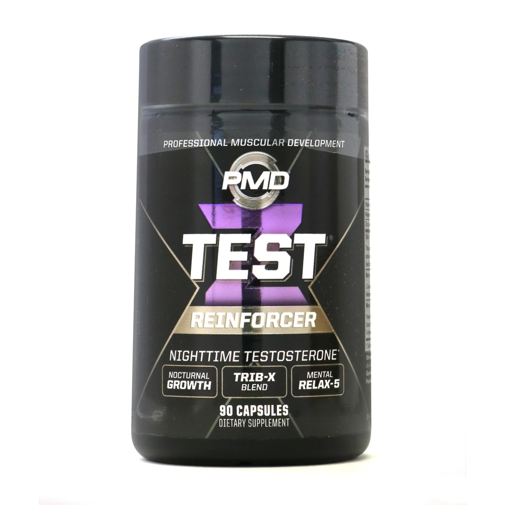 PMD Sports Z- Test Nighttime Testosteron Support - Sleep Inducer og Afslapning for maksimal anabolske effekt - Forbedre muskel inddrivelse, øge muskelvækst - 90 kapsler