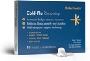 Brillia Health - Cold- Flu Inddrivelse - 40 tabletter - Homøopatisk Cold- Flu Relief - Giver Clinically- Proven Relief for Cold, Flu & Hough - for voksne og børn