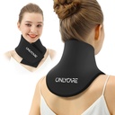 ONLYCARE Neck Ice Pack Wrap Gel - Opgraderede isposer til Neck Genanvendelige, Hot and Cold Compress, Relief of Pain, Hævelse, Sprains, Office Pressure