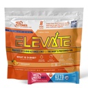 Ægte Ketoner MCT & BHB Eksogene Ketoner Drink Mix Pakker Elevate Keto Electrolytes Powder Pakker Ingen Sukker med 4 Main Electrolytes Plus Hydrating Proprietary Keto BHB - 30 Pack Orange