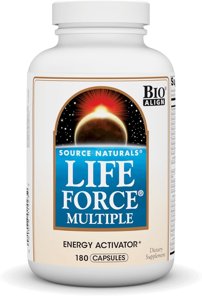 Kilde Naturals Life Force Multiple Energy Activator *, 180 Kapsler