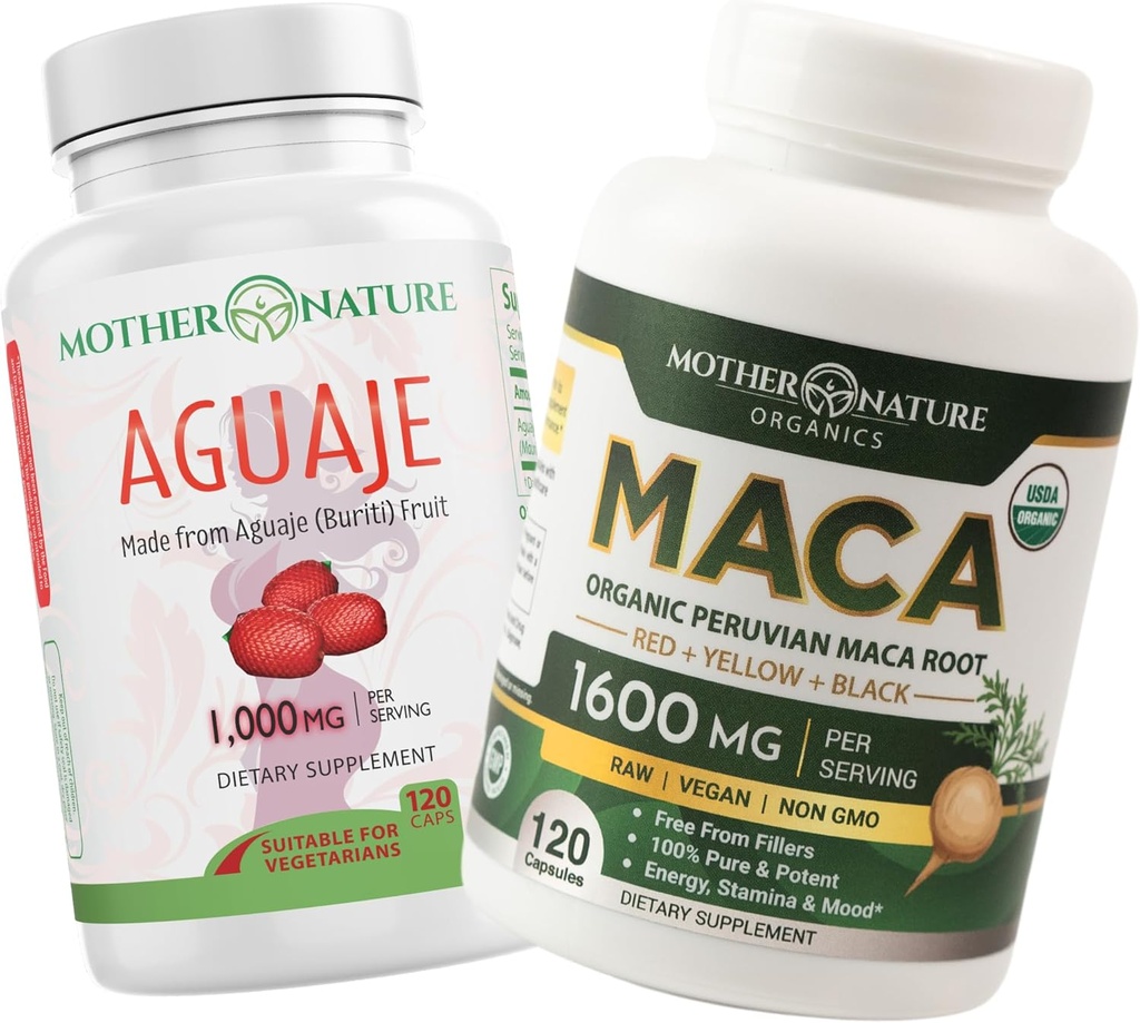 Feminin Vitality Duo supplement til kurve, energi & Hormonal balance