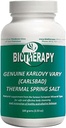 Biotherapy Genuine Karlovy Vary Healing Mineral Water Thermal Spring Salt - Natural Mineral Supplement Body Cleanser - Support Immune System & Restore Acid-Alkaline Balance - 100 Gram (3.53oz)