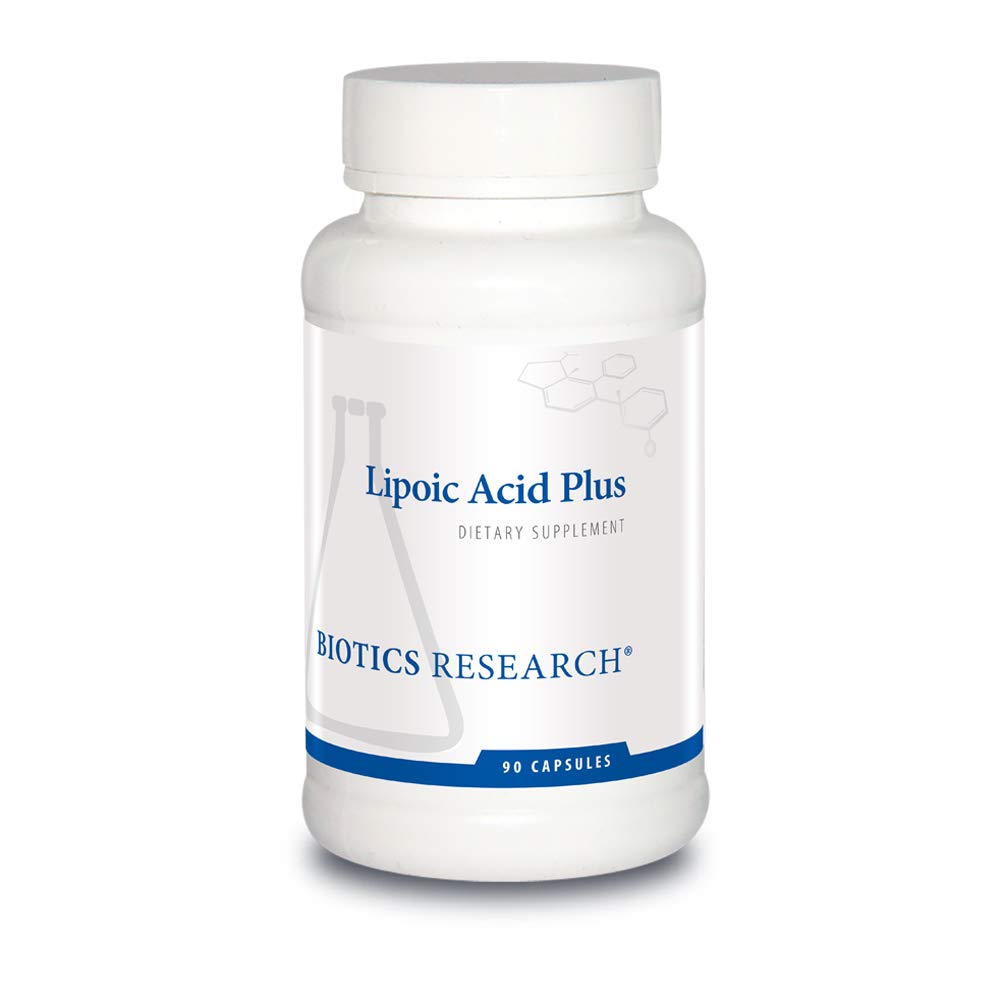 Bioteknologi Forskning Liposyre Plus- Alpha- Liposyre, C-vitamin, kraftfuld antioxidant, fremmer øjensundhed, 90 kapsler