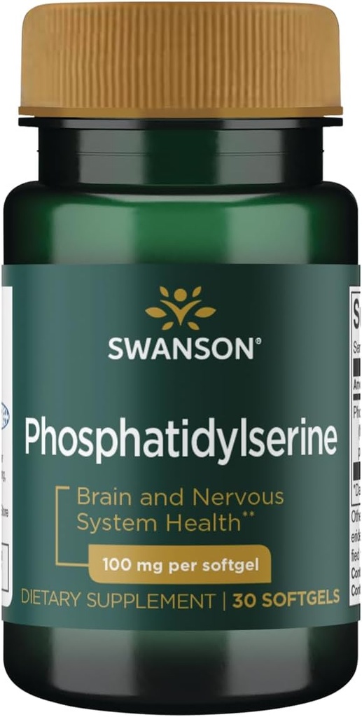 Swanson Phosphatidylserin 100 Milligram 30 Sgels