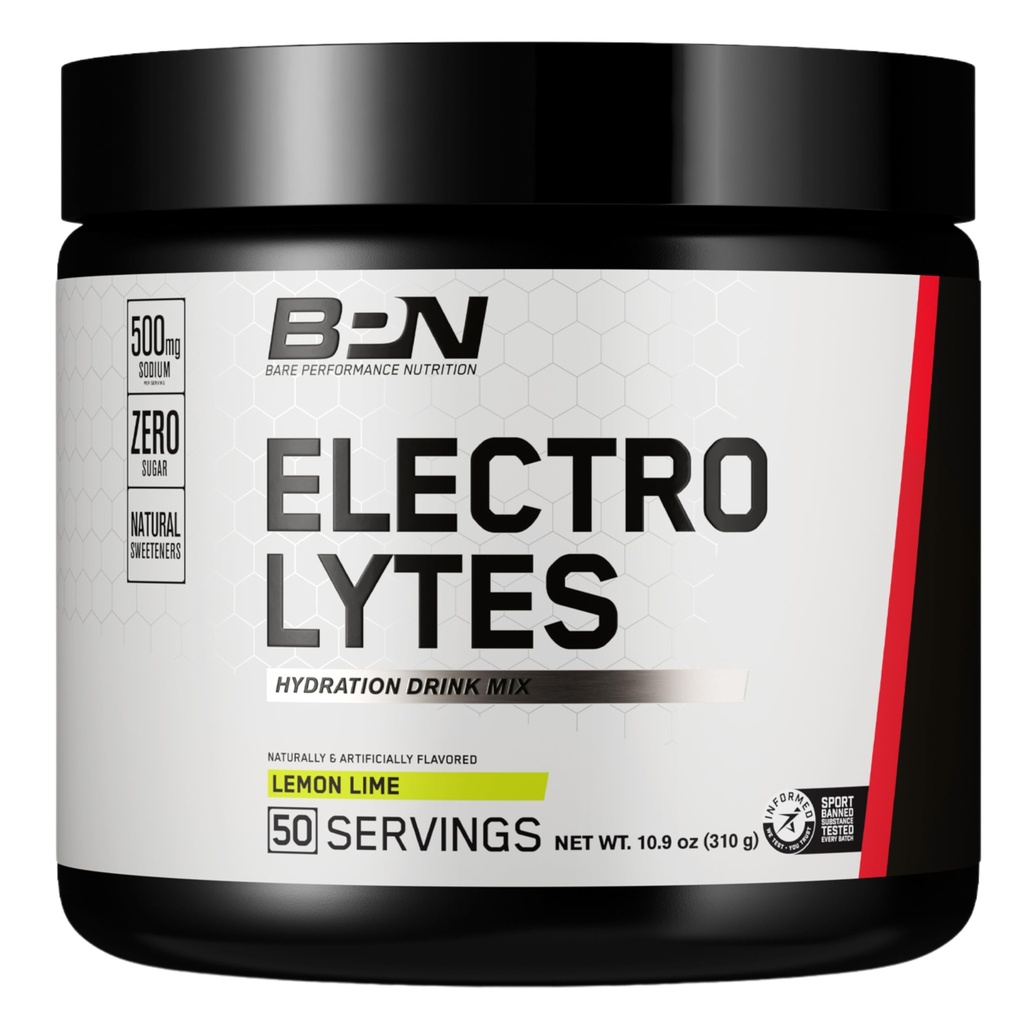 BPN Electrolytes Hydration Drink Mix 124; Sugar Free Electrolyte Powder