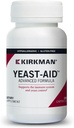 Kirkman - Yeast Aid Advanced Formel - 200 kapsler - Understøtter Yeast Control - Immunsystemet Support - Hypoallergen