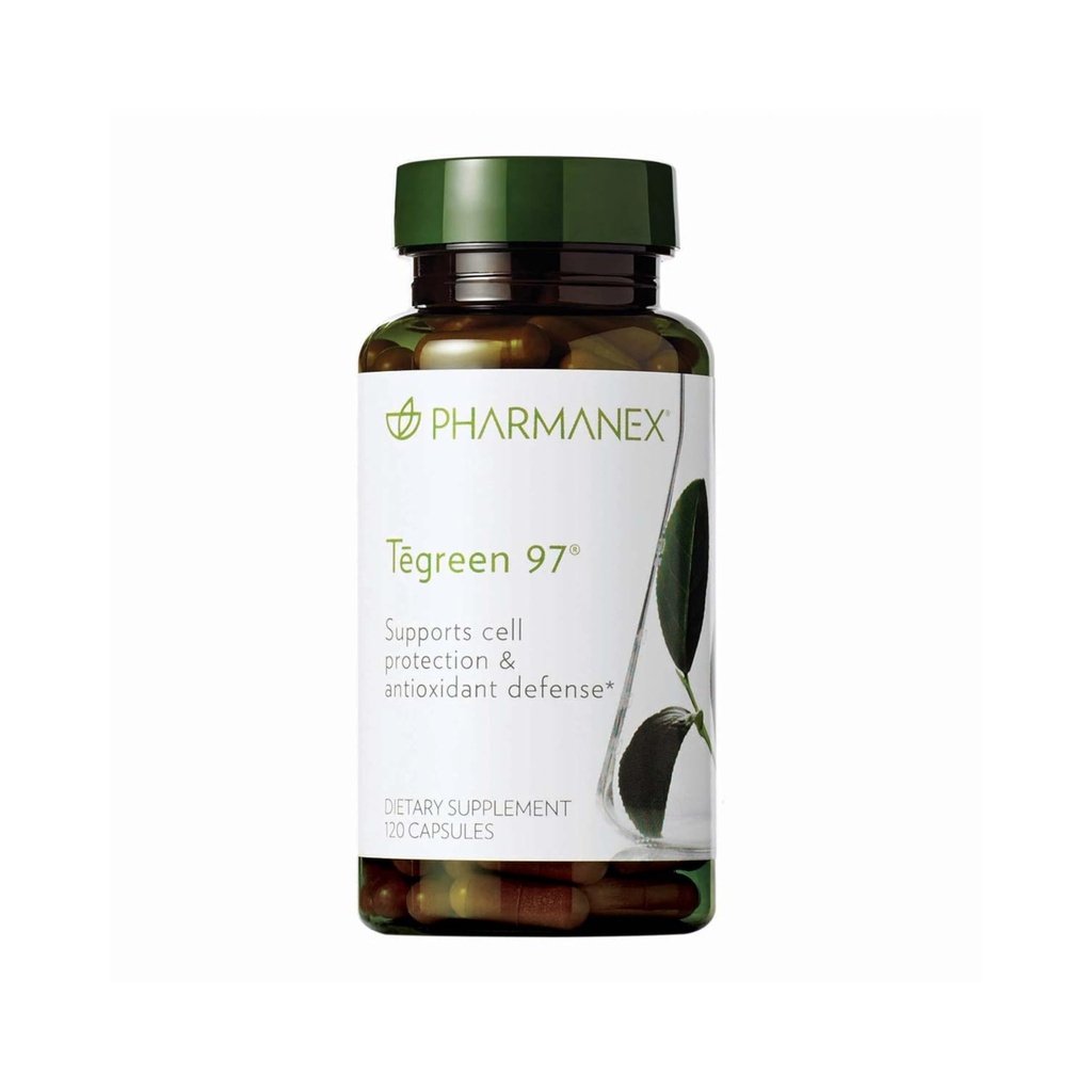 Nu Skin Pharmanex Tegreen 97 Cell Protection Note 124; 120 Tælling Note 124; Antioxidant Support for Sund Cell Funktion
