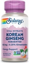 SOLARAY Fermented Koreansk Ginseng Root Extract Name 124; Sund Stress, Energi & Fysisk Endurance Support
