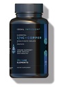 Spændingselementer Zink Bisglycinate + Oroter 245mg med kobberchelat: Muskel & Hud Sundhed, Hormonbalance - Elemental Zink 50mg (100 Servere) Vegan