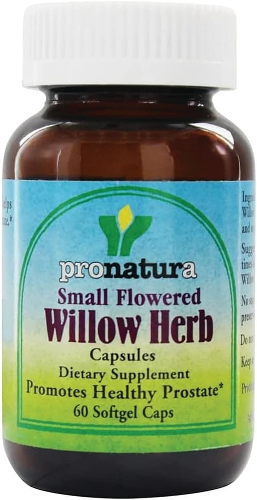 Pronatura Small Flowed Willow Herb - 60 Softgel kapsler