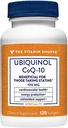 Den Vitamin Shoppe Ubiquinol CoQ- 10 100mg - Gave til dem tager Statiner - Understøtter hjerte & cellulær sundhed og sund energiproduktion, Essential Antioxidant - En gang daglig (120 Softgels)