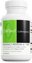 DAVINCI Labs Poten- C 500 - Kosttilskud til Support Immunsystemet Funktion & Kollagen Sundhed * - med C-vitamin, Calcium, Magnesium, Kalium og mere - Vegetar - Gluten- Free - 90 tabletter