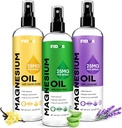 Fidus 100% Pure Magnesium Oil Spray med Aloe Vera - Big 8 fl oz tematisk Magnesiumchlorid til fødder, Organic Natural Magnesium Spray fra Ancient Zechstein Seven Seabed Minerals