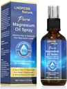 Magnesium Oil Spray: 2 Fl Oz Pure Magnesium Oil Spray til Feet Replenish Magnesium Let at Absorb Egnet til alle hudtyper
