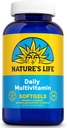 Nature 's Life Daily Multivitamin for mænd og kvinder - Komplet Multivitamin med jern - Daglig værdi af mest essentielle vitaminer og mineraler - Sund energi og immunforsvar - 90 Serv, 180 Softgels