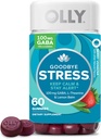 OLLY FAR Stress Gummy, GABA, L- Theanine, Lemon Balm, Stress Relief supplement, Berry - 60 Greve