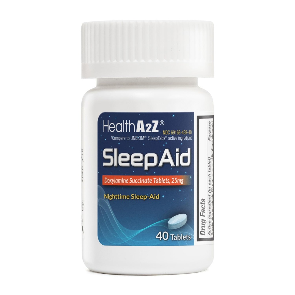 HealthA2Z ® Sleep Aid Note 124; Doxylamin Succinate 25mg