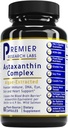 Premier Research Labs Premier Astaxanthin Complex - Astaxanthin Kosttilskud, Astaxanthin 4mg per kapsel, sourced from Algae, Antioxidant Support for Women & Men - 60 Vegetariske Kapsler