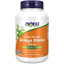 NU Kosttilskud, Ginkgo Biloba 120 mg, Double Strength, Non- GMO Project Verified, 200 Veg Kapsler